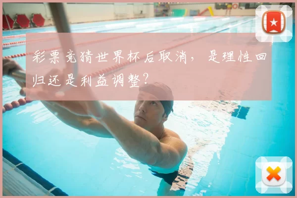 彩票竞猜世界杯后取消，是理性回归还是利益调整？